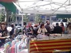 parada de llibres Sant Jordi. Lleida